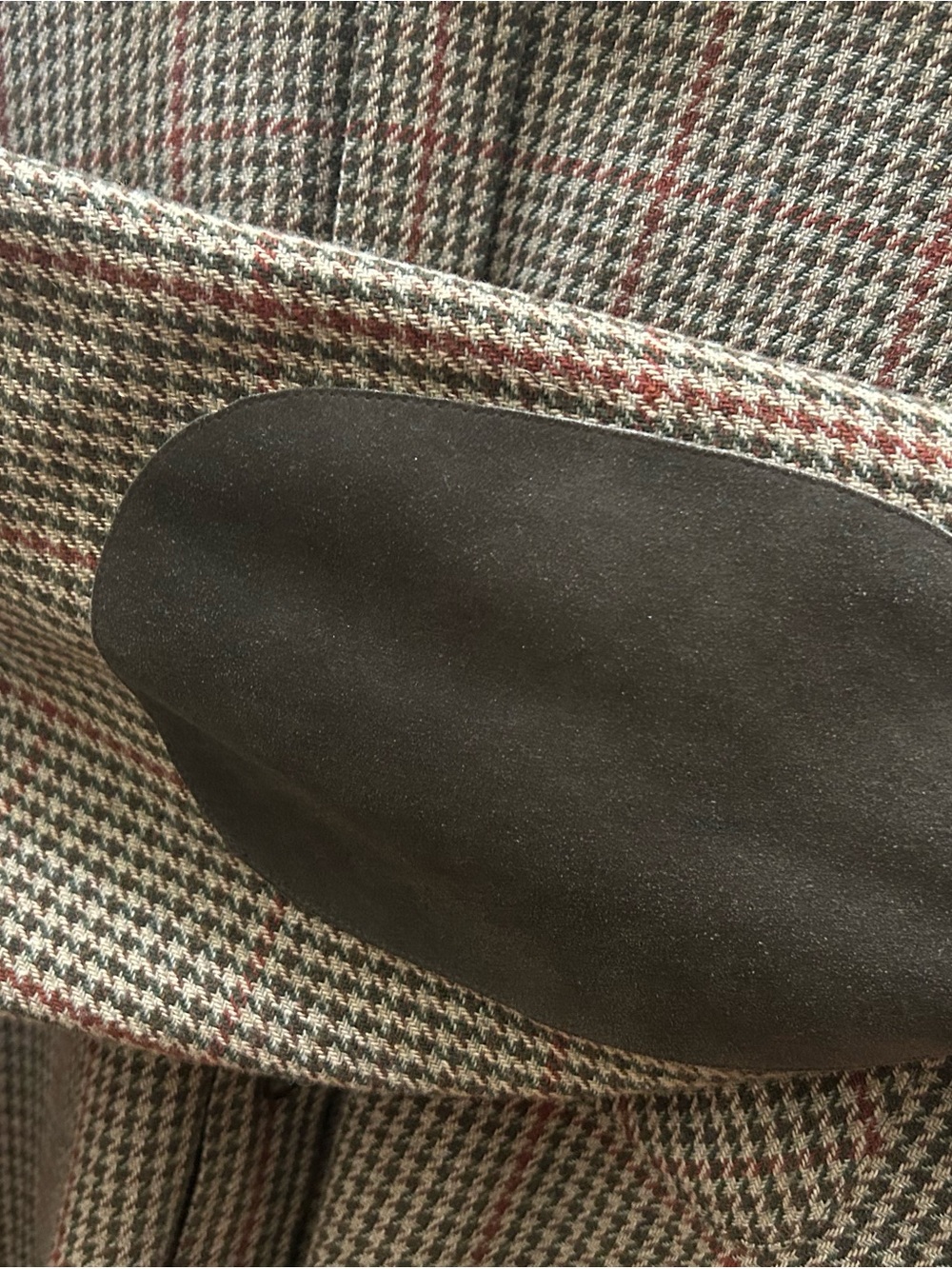 Vintage Banana Republic Brown Button-Down Shirt with suede leather patches - Picture 5 of 9